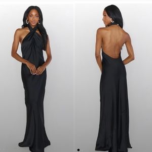 SHOW ME YOUR MUMU JASMINE HALTER MAXI DRESS